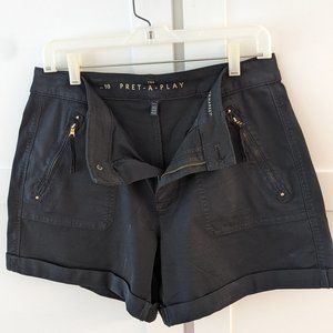 Black Pret-a-Play Shorts